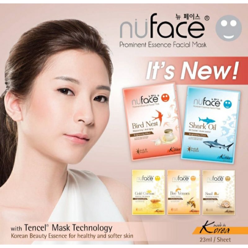 NUFACE Sheet Mask (masker wajah)