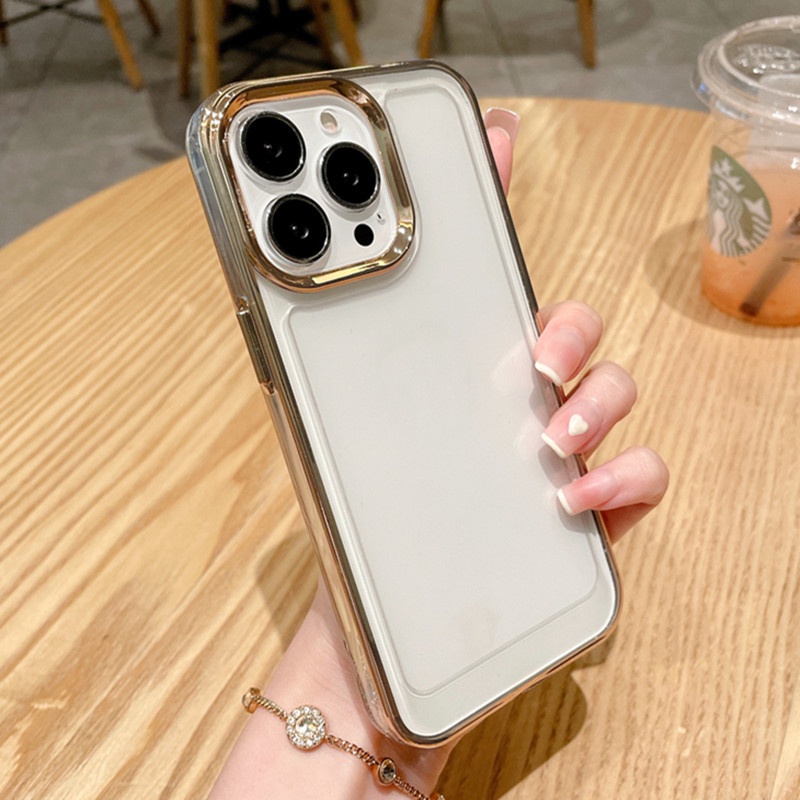 Soft case Silikon Transparan Untuk iPhone 11 12 13 pro max x xs max xr 7 + 8 plus