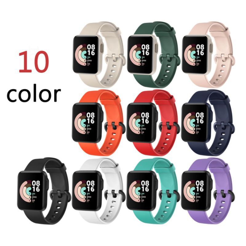 Strap Silicone Xiaomi Mi Watch Lite Rubber Tali Jam Tangan