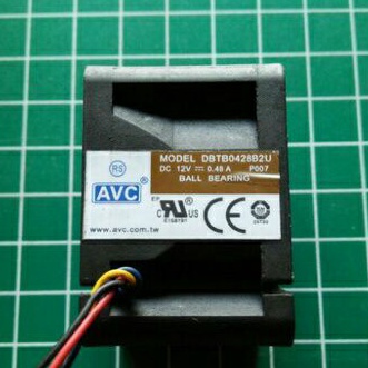 KIPAS FAN HIGH SPEED 4X4 DC 12V (48A) TEBAL 2.8CM