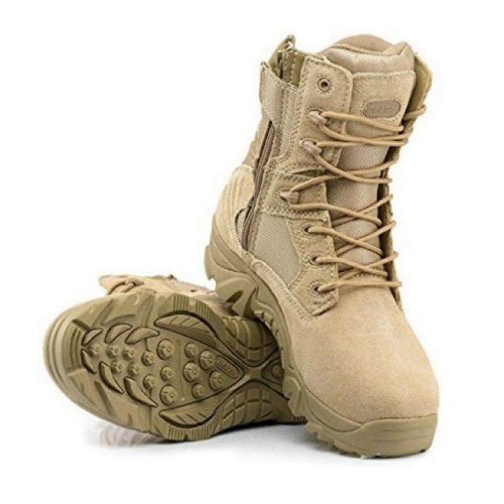 [PROMO] Sepatu Tactical 8 Inch Army Tactical Boots / Tactical HITAM &amp; COKLAT 8&quot;