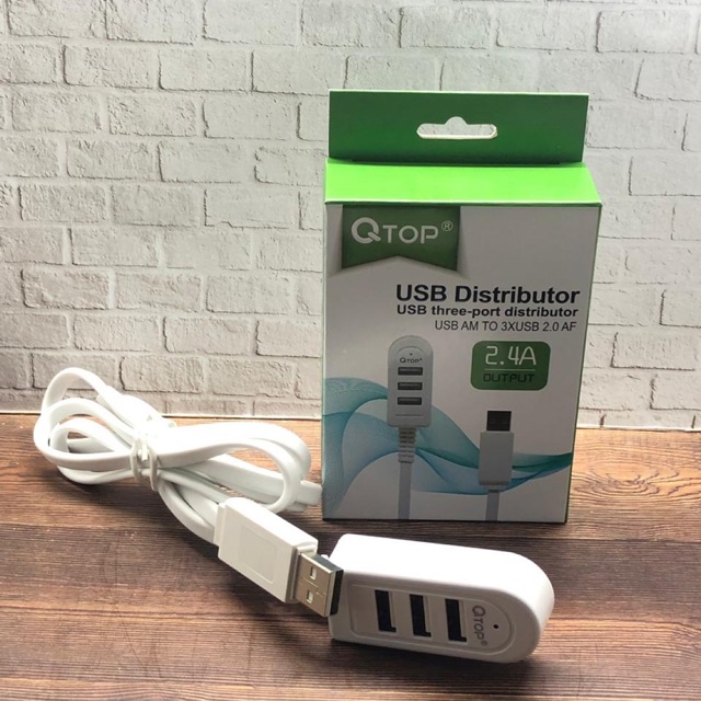 QTOP PORT 3 USB 2.A NEW COLLECTION