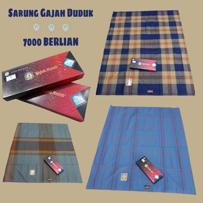 Sarung Gajah Duduk 7000 Berlian
