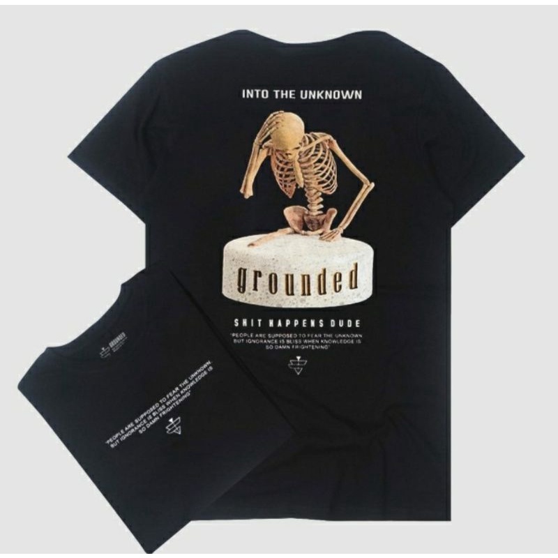 moxsa second store-kaos grounded kaos pria grounded