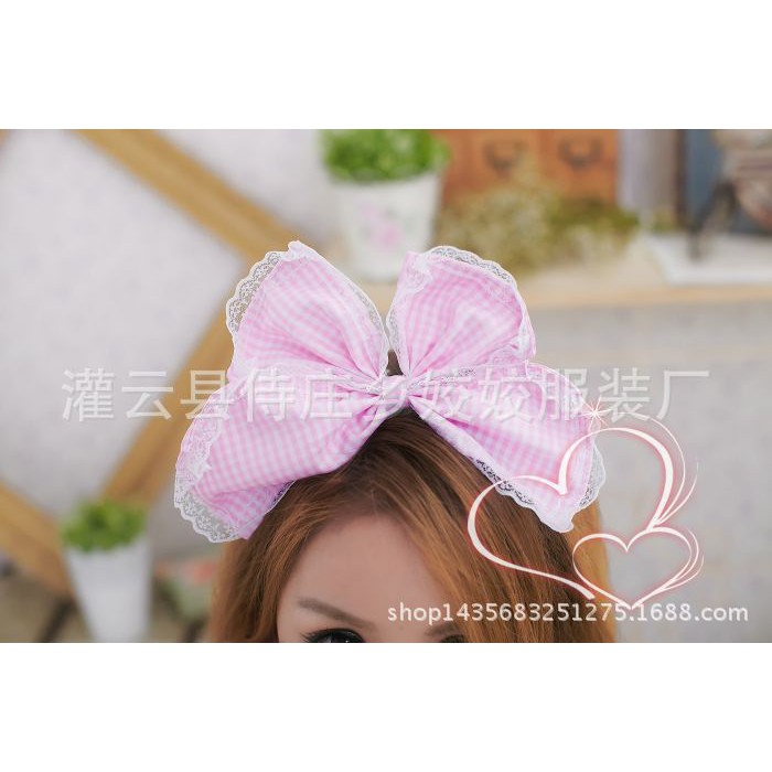 LI-10 tartan maid sexy lingerie baju tidur wanita