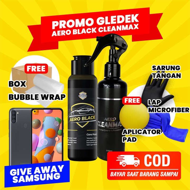 Cuci Gudang Aero Bundling Aero Black &amp; Aero Cleanmax