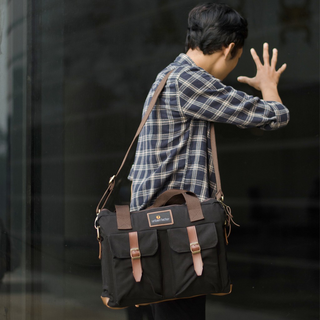 Tas Selempang Laptop urban factor - Busy | Tas laptop Pria Unisex