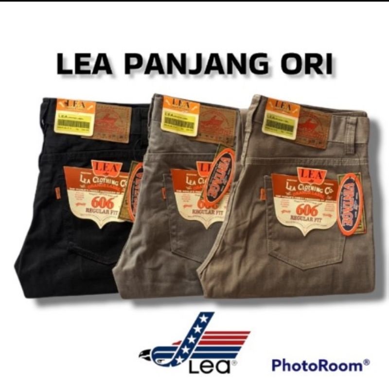 Celana Terlaris//Celana Panjang Pria Standart LEA Kain Kanvas //Celana Pria Standart Lea Kain Kanvas