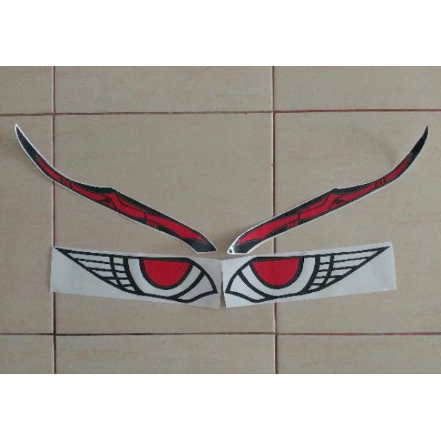 sticker lampu honda pcx 150