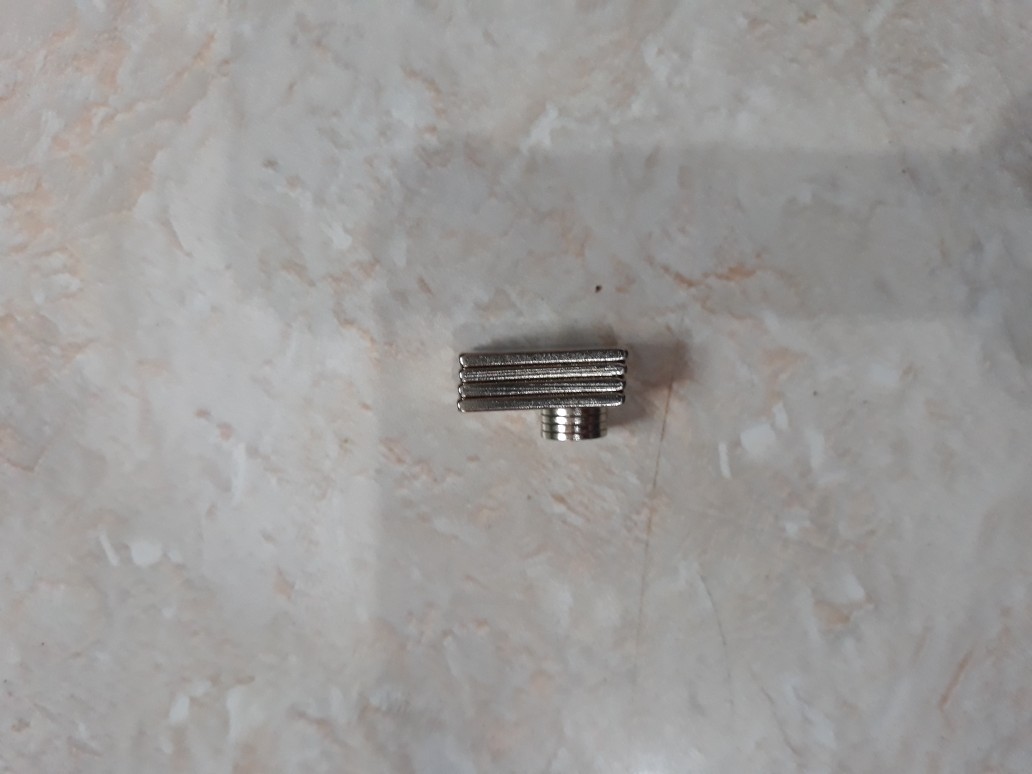 Abc Round Bulat 8x1mm Neodymium Magnet Kancing Ndfeb N38 Kuat [20pcs]