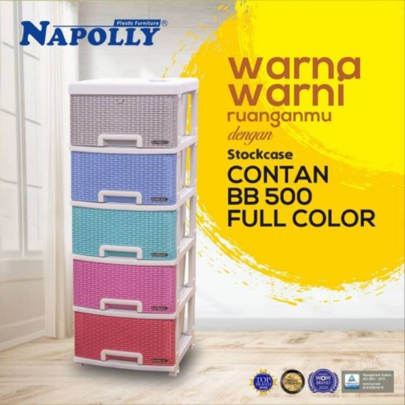 Lemari plastik contan FC 500 napolly