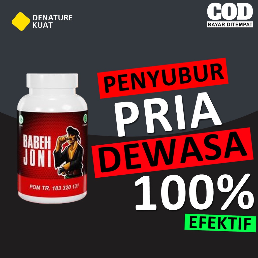 Obat lemah syahwat dan ejakulasi dini pria sembuh permanen BPOM tahan lama anti loyo ampuh Babeh Jon
