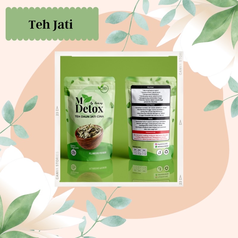 

TEH PELANGSING DAUN JATI CINA