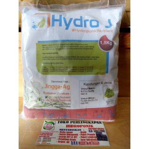 

Nutrisi Hidroponik Hydro J khusus sayur daun 1 8kg 5 liter pekatan Murah