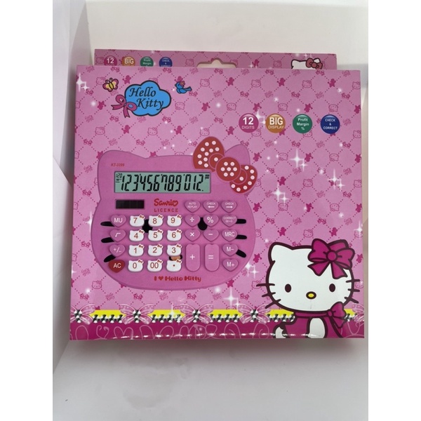 KALKULATOR KT-3399 SANRIO LICENSE HELLOKITTY