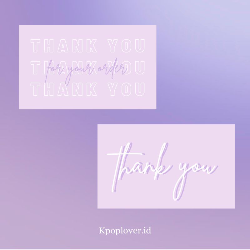 

Thank You Card 1 Sisi