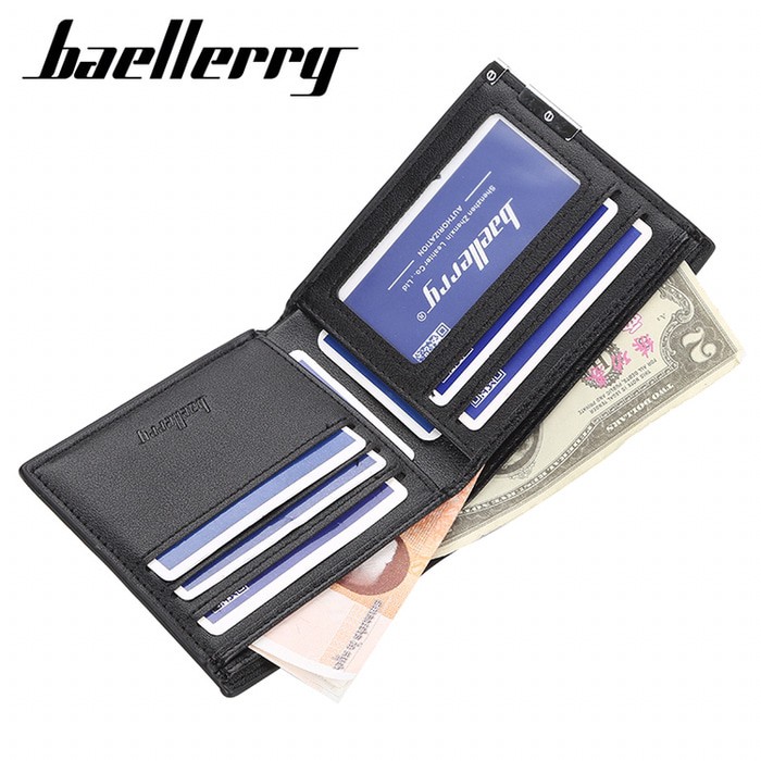 Dompet Pendek Kulit Pria Dompet Lipat Baellerry 1835