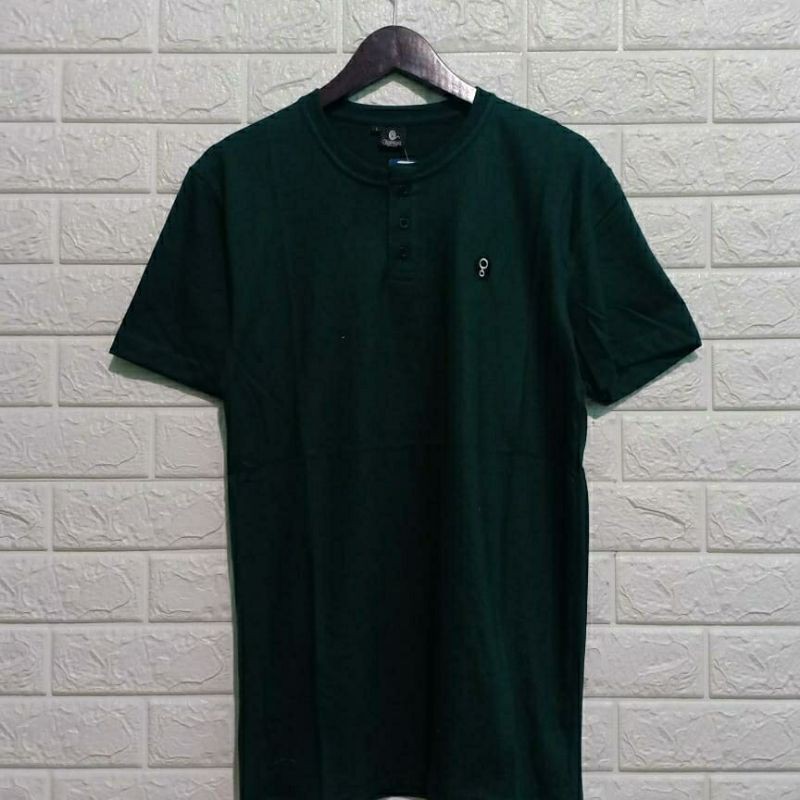 kaos greenlight kancing premium quality