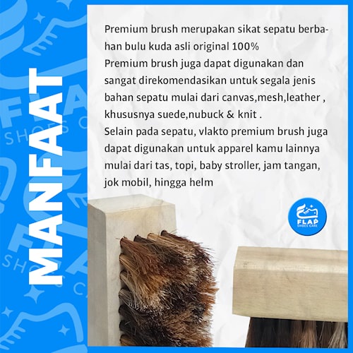 Premium Brush Sikat Pembersih Sepatu