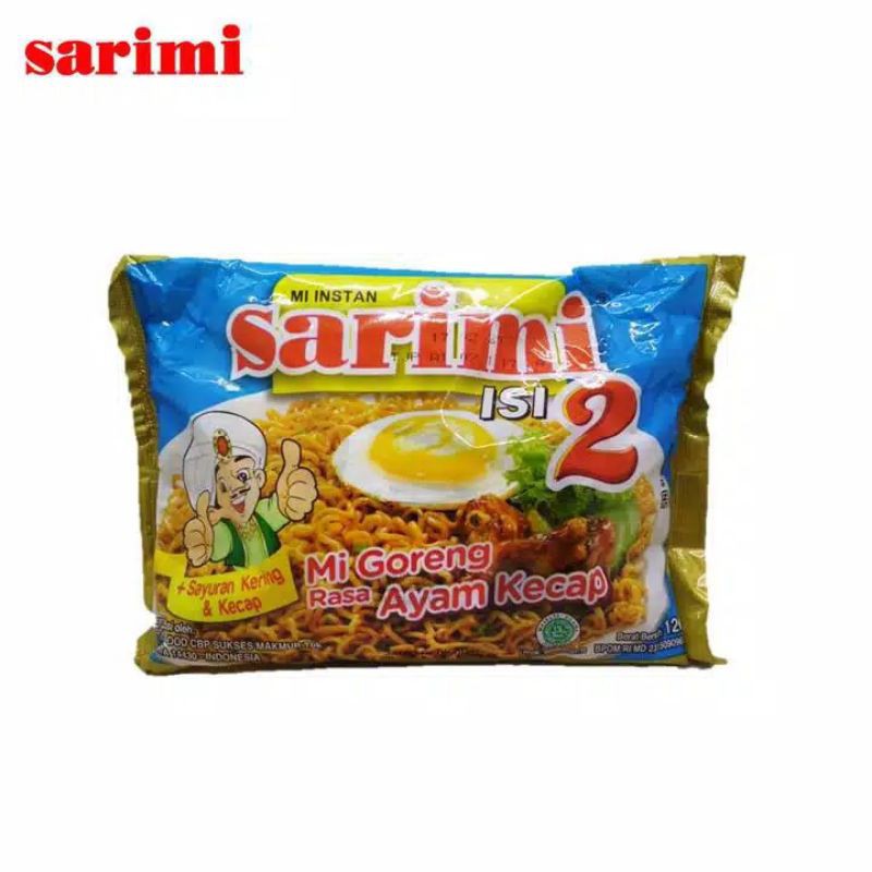 

Sarimi isi 2 Mie Instan goreng Ayam Kecap
