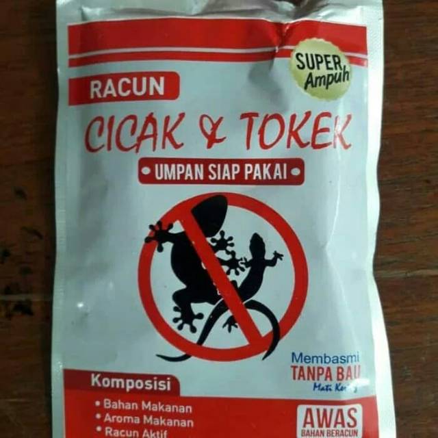 Racun cicak dan tokek