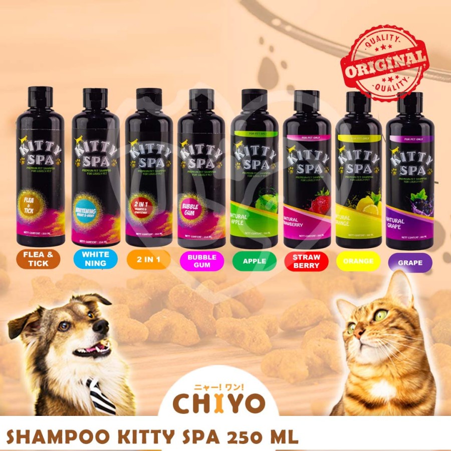 SHAMPO HEWAN KITTY SPA 250 ML [ SHAMPOO ANJING KUCING]