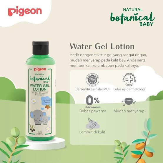 Pigeon Botanical Body Wash/Shampoo/Massage Oil/Water Gel Lotion
