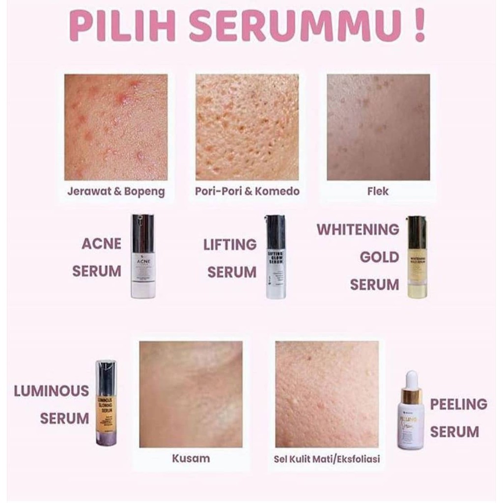 PERAWATAN WAJAH MS GLOW WHITENING MS GLOW ORI SERUM MS GLOW