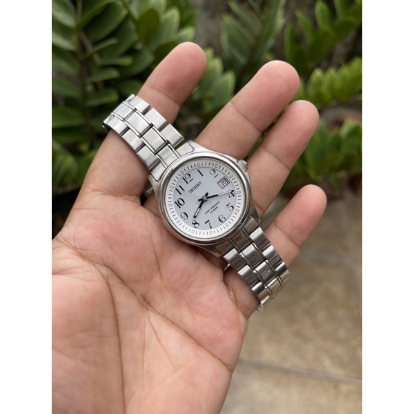 Jam Tangan Pria Orient Light Powered Japan Original Rare