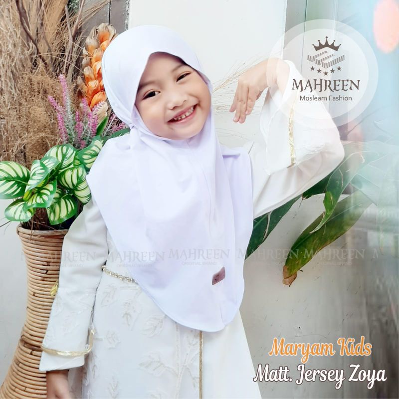 Maryam kids ORI MAHREEN (kerudung anak TK - SD ) BERGO ANAK