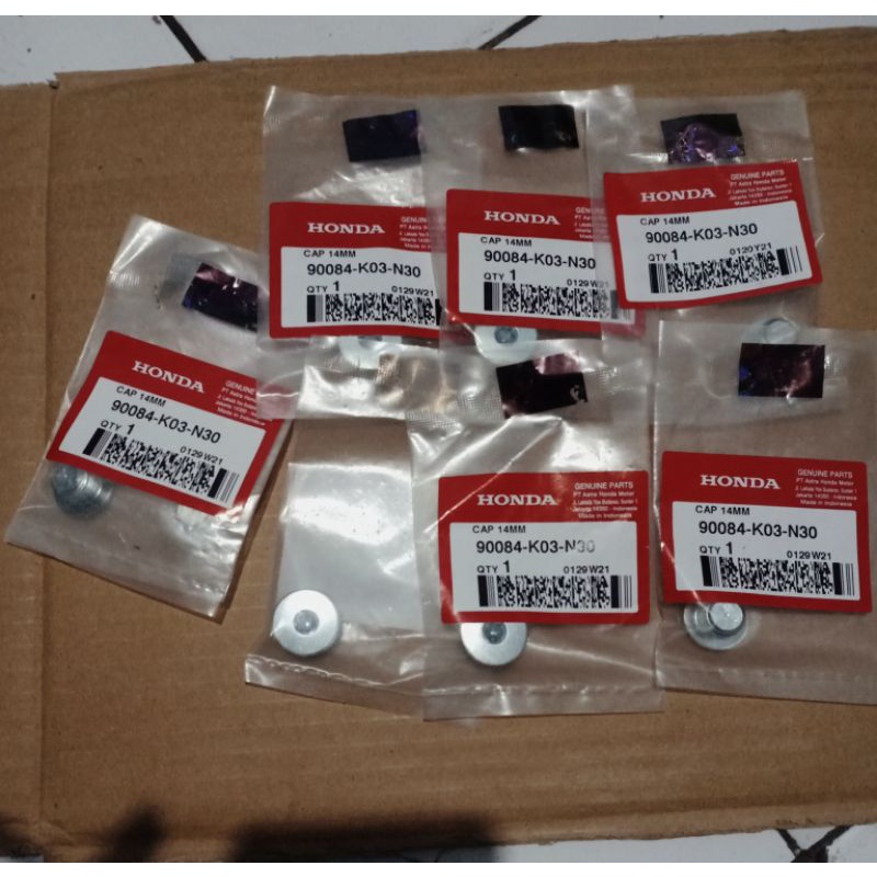 tutup magnet atas konci L bahan besi Megapro mono gL series PNP scorpio Original ahm