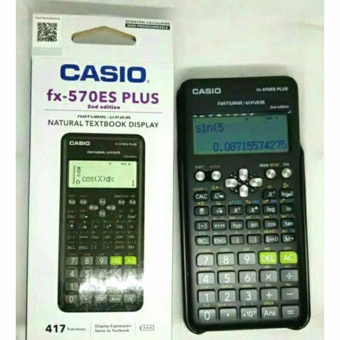 

Casio FX570 ES PLUS - Scientific Kalkulator RF-771Murah