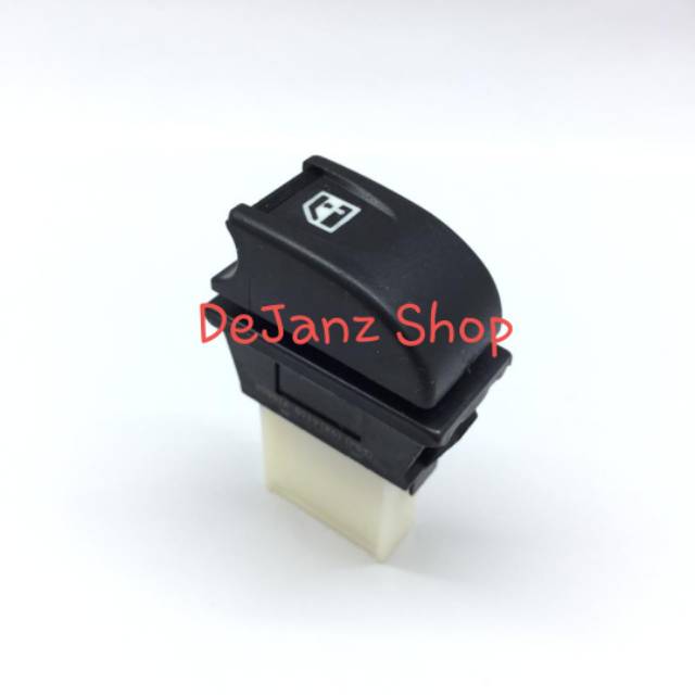 Switch Power Window Universal Model Congkel (mobil baru) plus Socket Soket Putih. Saklar Jendela