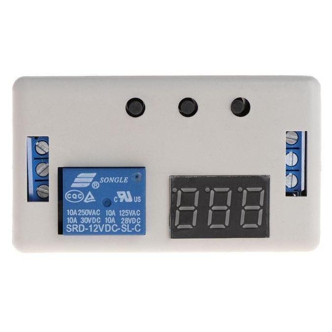 AVRIL - Modul Relay Timer Programmable Display LED Digital DC 12V - 24V