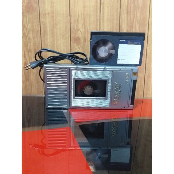 Rewinder Vidio Betamax Vintage Kinyo Super Slim M63B