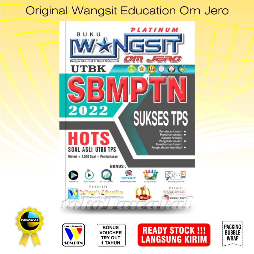 TPS Platinum 2022 / Buku Wangsit Spoiler UTBK SBMPTN 2022