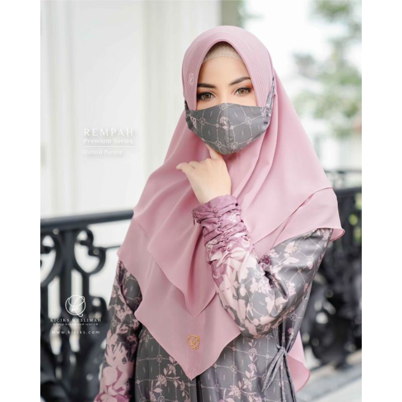 masker peinting motif rempah by kiciks