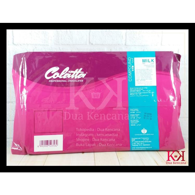 

Colatta Milk Compound 1 Kg Coklat Susu Compound Chocolate Collata