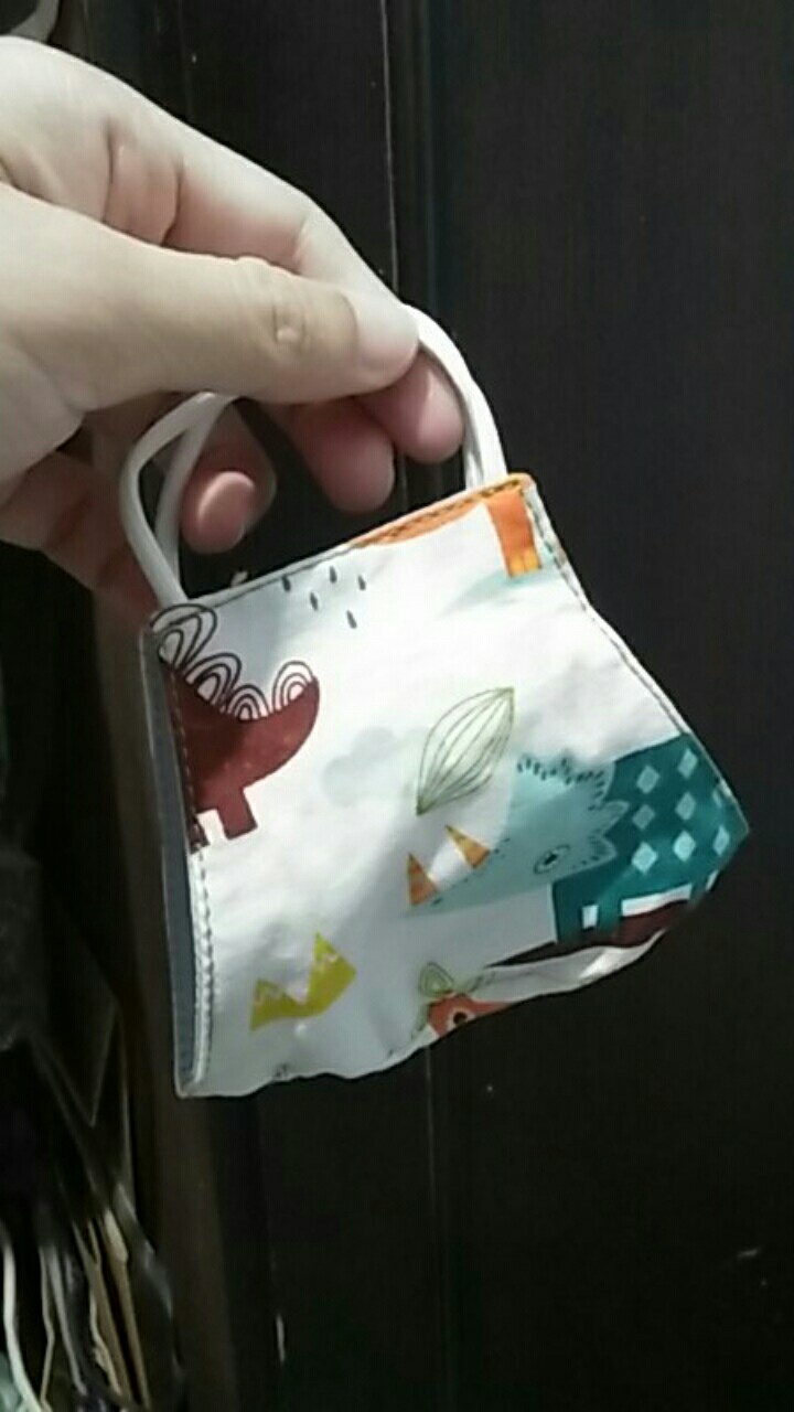 Masker Anak Sz 3-10th, Bahan Katun 3fly