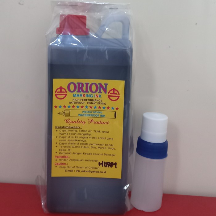 

Hari Ini Tinta Orion /Tinta Karung / Tinta Spidol Permanen /Permanen Marker Ink Bergaransi