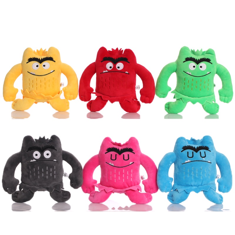 Mainan Boneka Stuffed Plush Monster The Color Ukuran 16CM Untuk Hadiah Ulang Tahun Anak