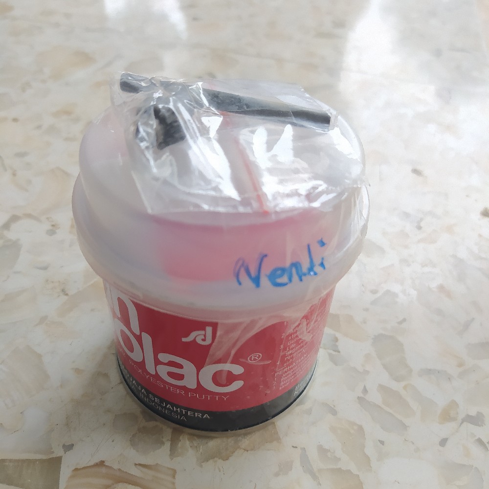 Dempul Serbaguna Mobil Motor Besi Kayu Sanpolac 250 Gr 1/4 Kg