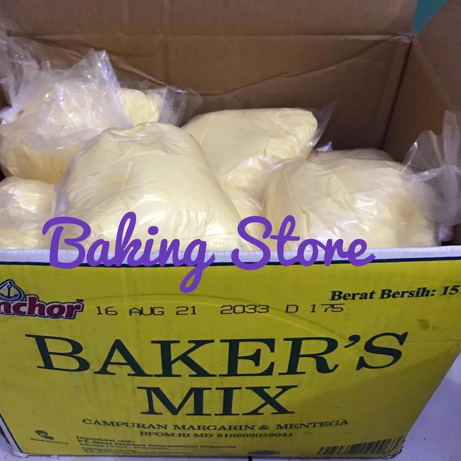 

POPULER Anchor Baker's Mix Butter Blend 500gr FG3,,,