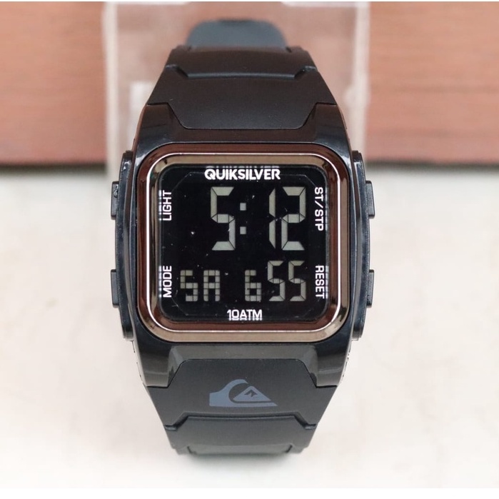 JAM Tangan Quiksilver DIGITAL Segi 100% ANTI AIR