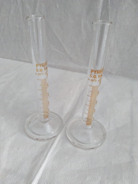 GELAS UKUR PYREX 5 ML/GELAS UKUR 5 ML /GELAS UKUR KACA/KACA/ALAT LABORATORIUM