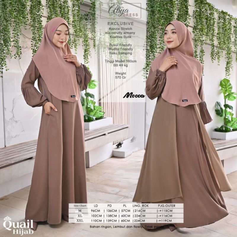 ATIYA DRESS BY ORI QUAIL HIJAB