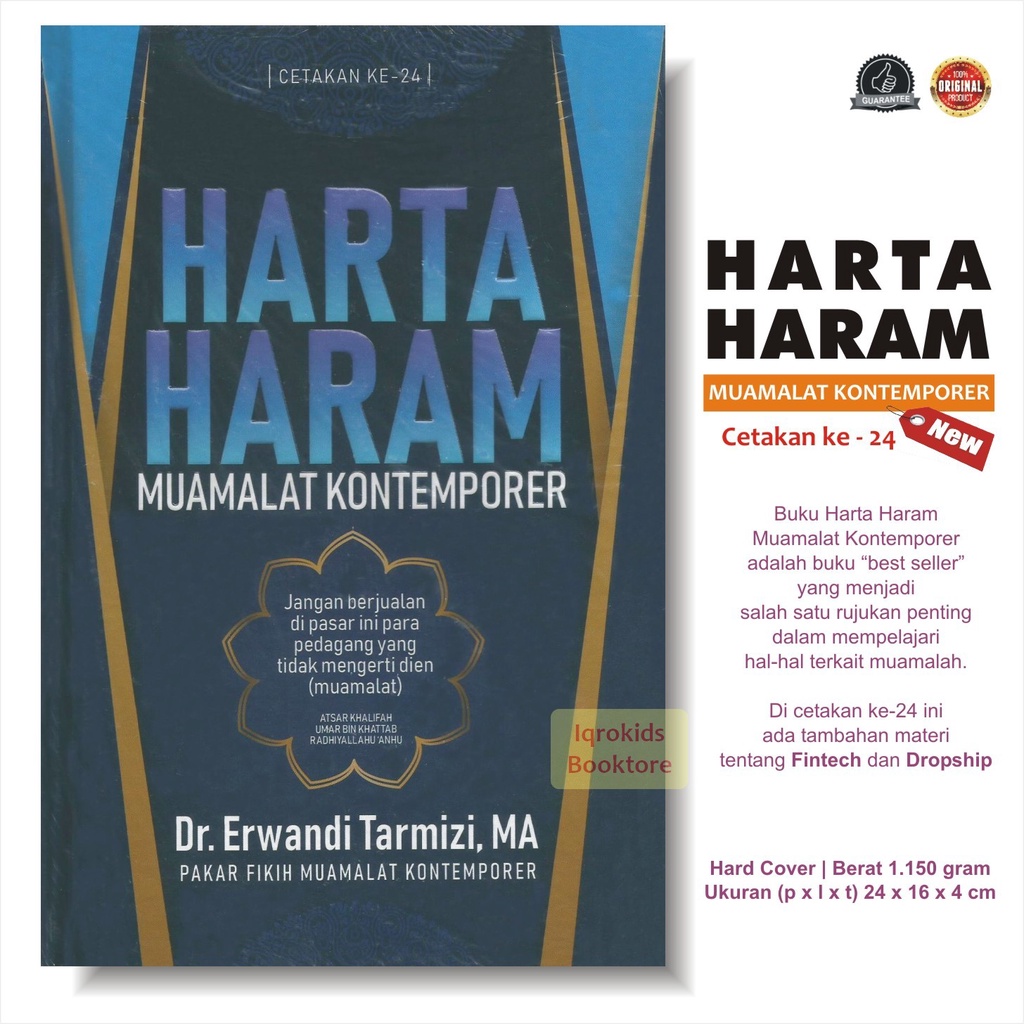 Harta Haram Muamalat Kontemporer Original Dr Erwandi Fiqih Muamalah