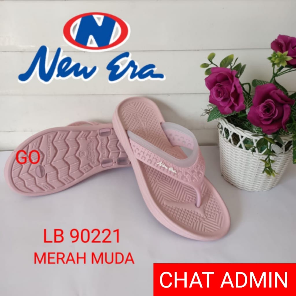 gos NEW ERA LB E 15979  &amp; LB E 90221 Sandal japit Cewek Size 36-40