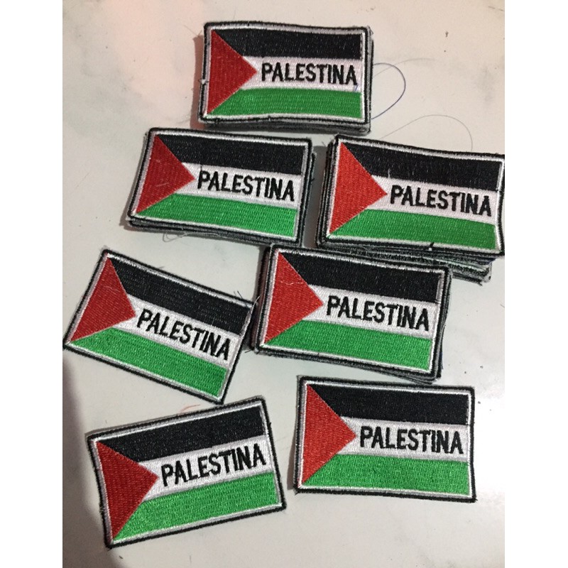 BADGE BENDERA PALESTINA