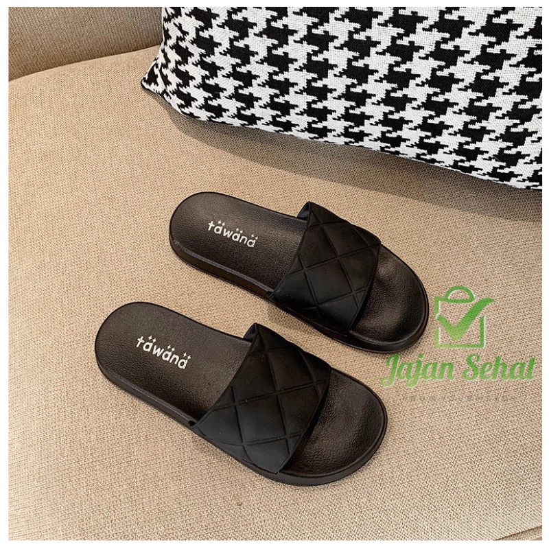 Sandal Tawana Slip On 188 Sendal Selop Real Stock